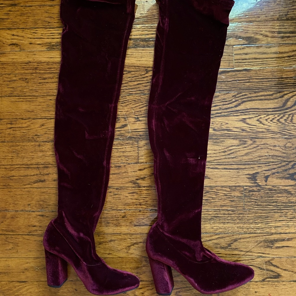 Zara Over The Knee Boots
